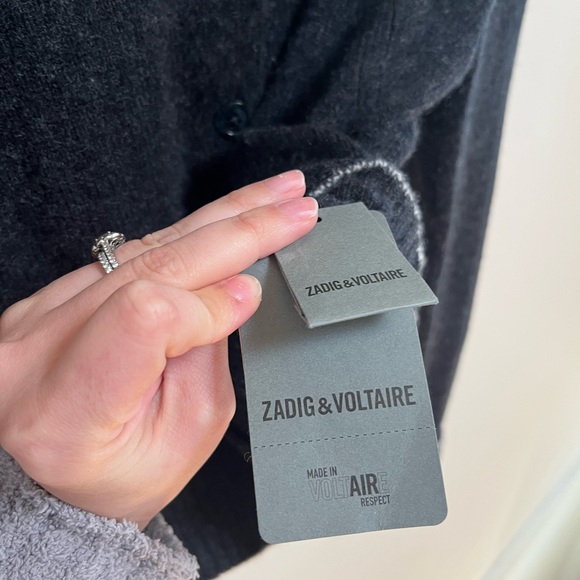 ZADIG & VOLTAIRE Volita Sweater size Medium NWT - Picture 8 of 10